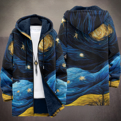 Waverley™ | Veste à capuche artistique — polaire douce, chaleur enveloppante, couleurs vibrantes