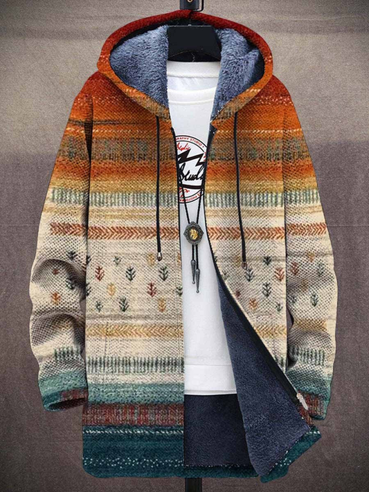 Zalie™ | Veste à capuche artistique — polaire douce, chaleur enveloppante, couleurs vibrantes