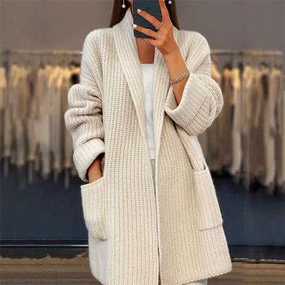 Winnie™ | Cardigan Doux Ouvert — Stop au froid, bonjour au calme