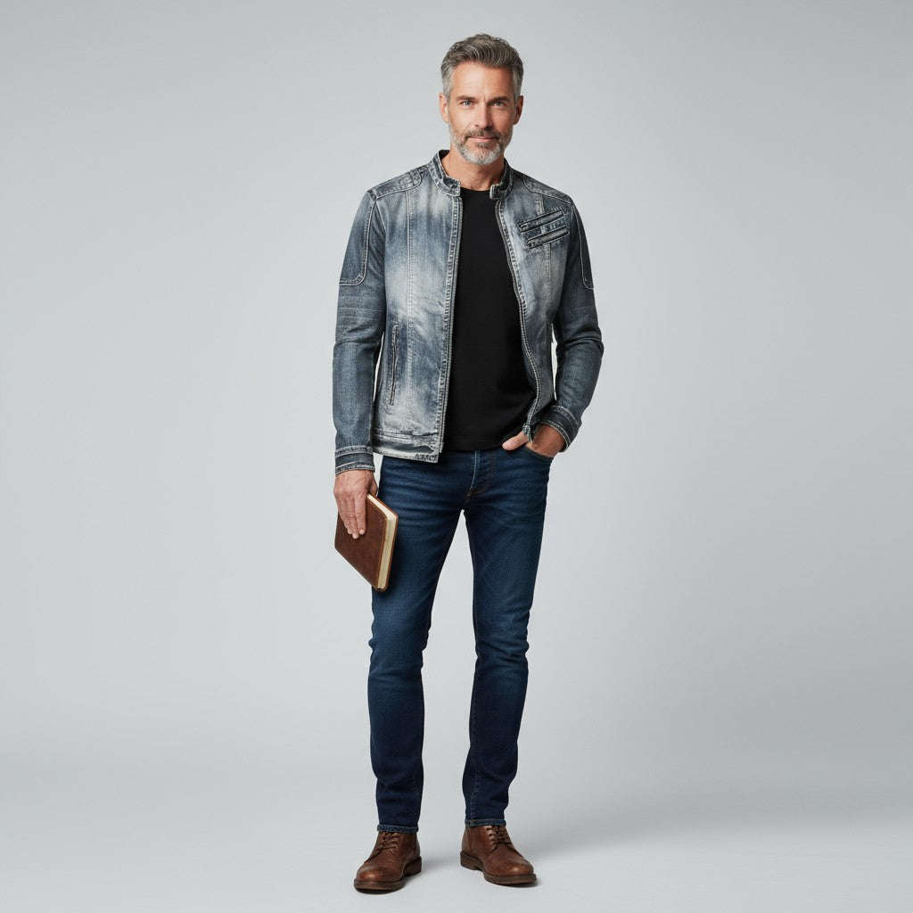 Marco™ | Veste en denim — style robuste & allure intemporelle