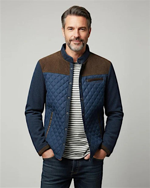 Diego™ | Veste casual matelassée — confort raffiné & polyvalence quotidienne