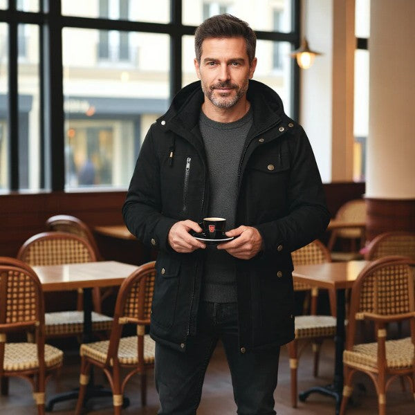 Adrien™ | Parka d’hiver matelassée — chaleur raffinée & allure soignée