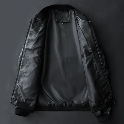 Veste de motard en cuir