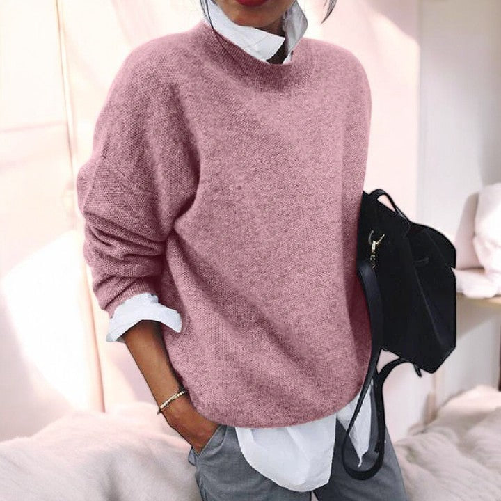 Émilie™ | Pull cachemire cocon – chau & bien toute la journée