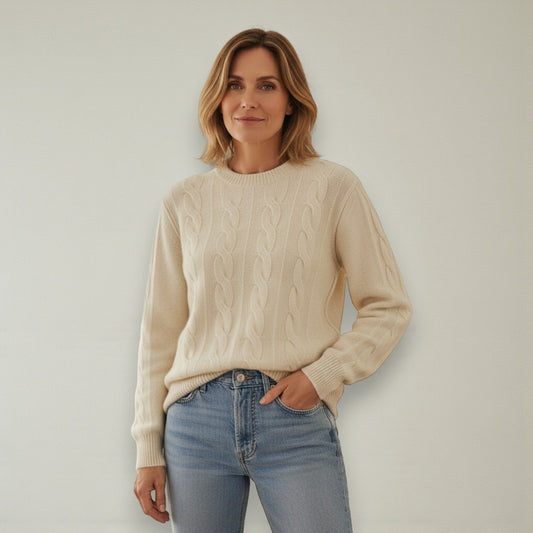Suzanna™ | Pull en maille douce — chaleur légère & élégance au quotidien.