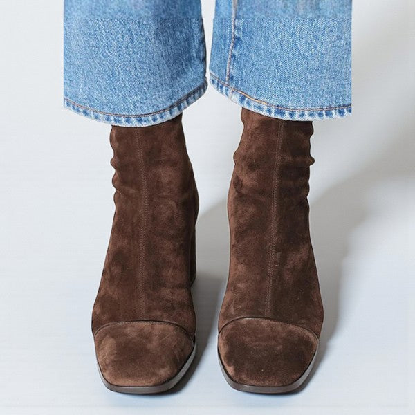 Clara™ | Bottines à talon carré — élégance moderne & confort de tous les jours