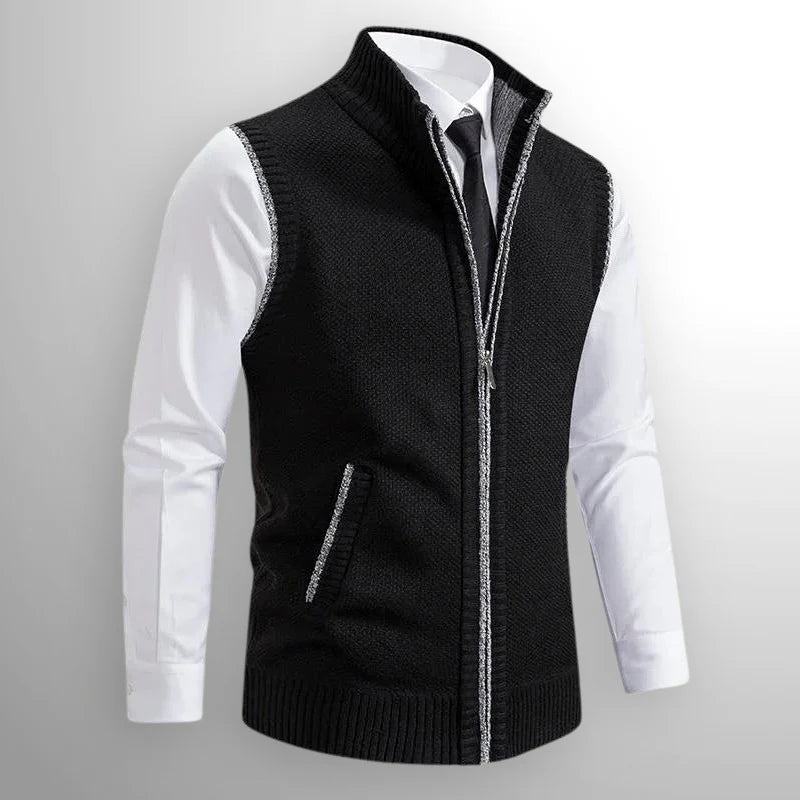 Harrison™ | Gilet zippé laine – chaleur maîtrisée & allure nette