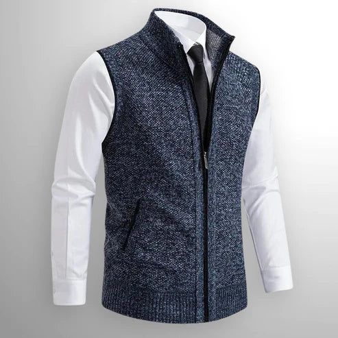 Harrison™ | Gilet zippé laine – chaleur maîtrisée & allure nette