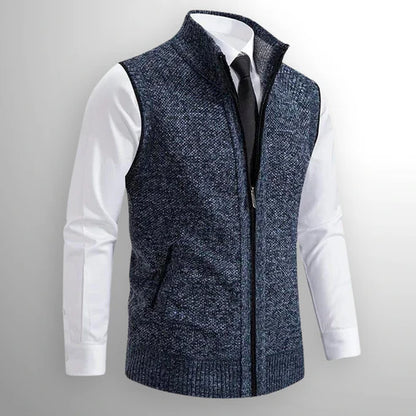 Harrison™ | Gilet zippé laine – chaleur maîtrisée & allure nette