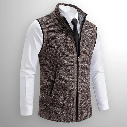 Harrison™ | Gilet zippé laine – chaleur maîtrisée & allure nette