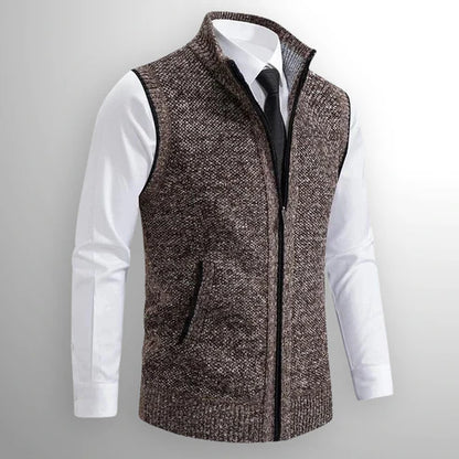 Harrison™ | Gilet zippé laine – chaleur maîtrisée & allure nette