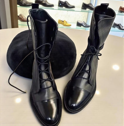 Annah™ | Bottines en simili-cuir — allure sûre, confort qui rassure